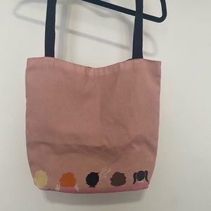 Pink ladies tote bag